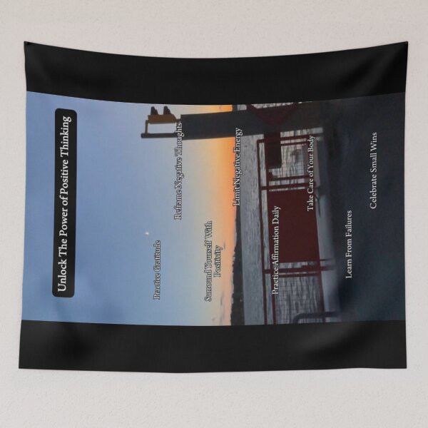 Item preview, Unlock the Power of Positive Thinking — Inspirational Sunset Affirmations designed and sold by aadventures.