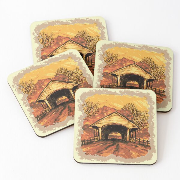 Item preview, Sunset Covered Bridge designed and sold by artmuvz.