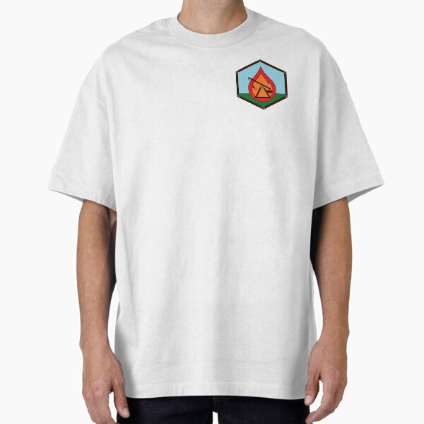 Vista previa del artículo con la obra «El logotipo de FlameThrowa», diseñado y vendido por Emberflame Shirts and Stuff.