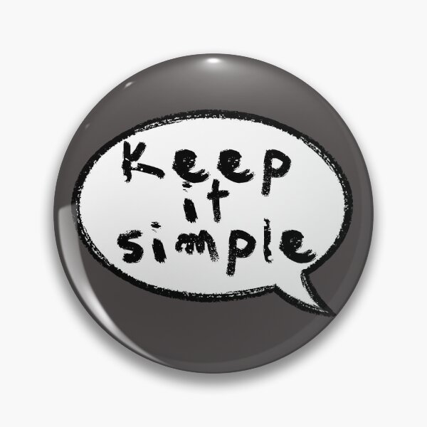 Item preview, Keep It Simple designed and sold by Woofsound.