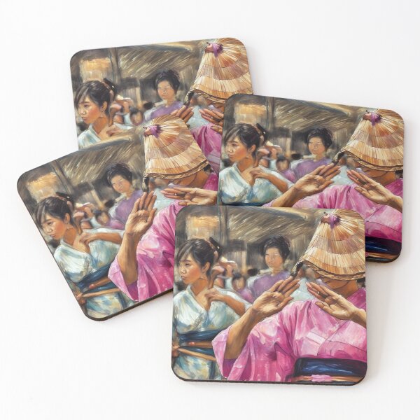 Item preview, Toyama Owara Festival Dancers designed and sold by The Wandering Bookworm.