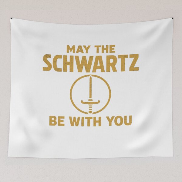 Item preview, May the Schwartz Be With You – spaceballs designed and sold by YONKO STORE.