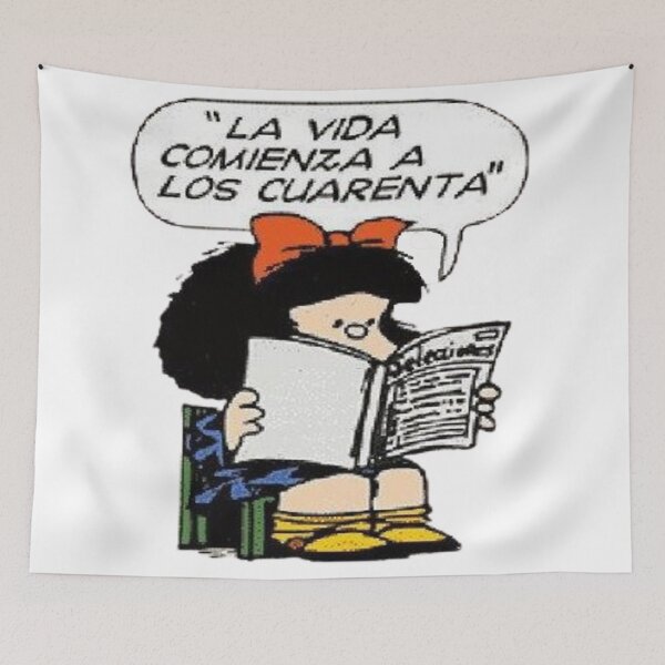 Item preview, Mafalda phrases designed and sold by Teixeira224.