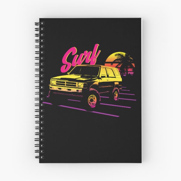 Item preview, Toyota 4runner Surf Neon Retro Sunset  designed and sold by 6thGear.