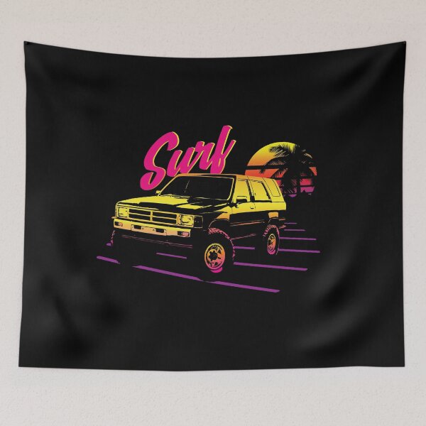 Item preview, Toyota 4runner Surf Neon Retro Sunset  designed and sold by 6thGear.