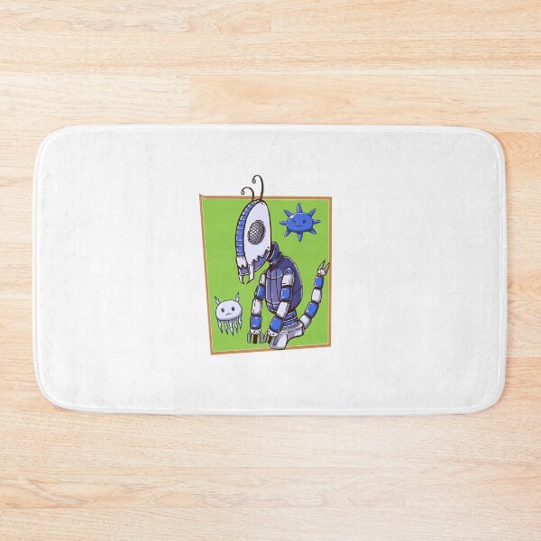 Item preview, Futuristic Robot Surrounded by Floating Cute Science Fiction Characters designed and sold by ELF11design.