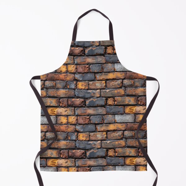 Item preview, Distressed Rustic Brick Wall with Multi-Colored Bricks designed and sold by NTGUILTY.