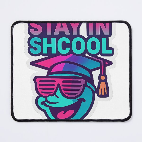 Item preview, Stay in Shcool designed and sold by Throwback Trends.