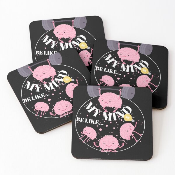 Item preview, My Mind Be Like... | Funny Cartoon Brain Design designed and sold by Kilkennyunseen.