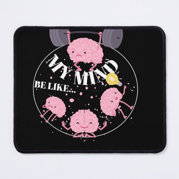 Item preview, My Mind Be Like... | Funny Cartoon Brain Design designed and sold by Kilkennyunseen.