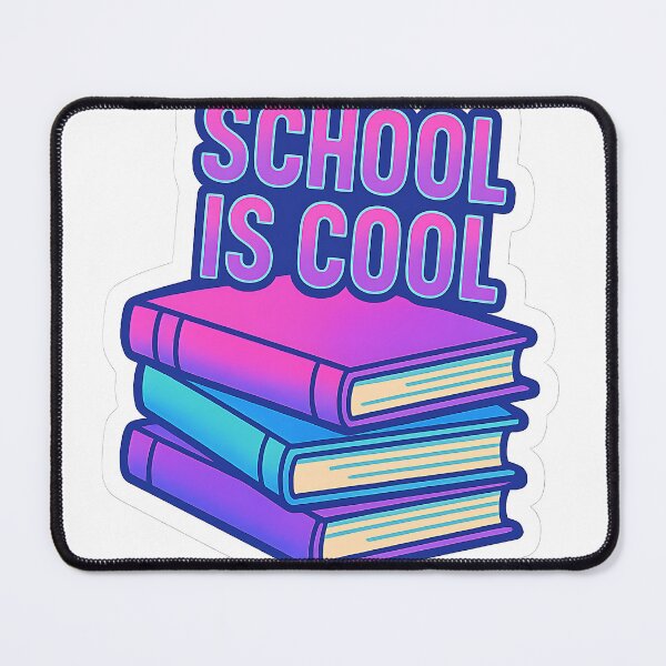 Item preview, School is Cool designed and sold by Throwback Trends.