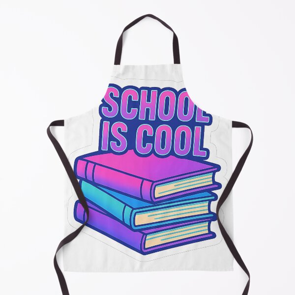 Item preview, School is Cool designed and sold by Throwback Trends.