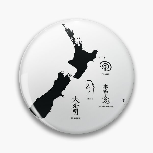 Item preview, Reiki Map - New Zealand designed and sold by marcosty.