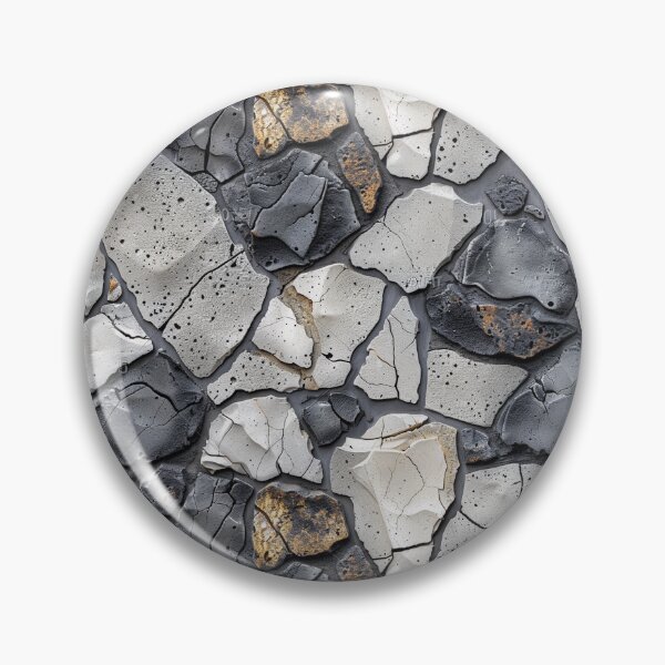 Item preview, Rugged Natural Stone Wall with Blue and Earthy Tones designed and sold by NTGUILTY.