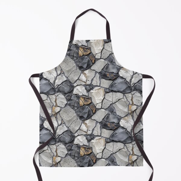 Item preview, Rugged Natural Stone Wall with Blue and Earthy Tones designed and sold by NTGUILTY.