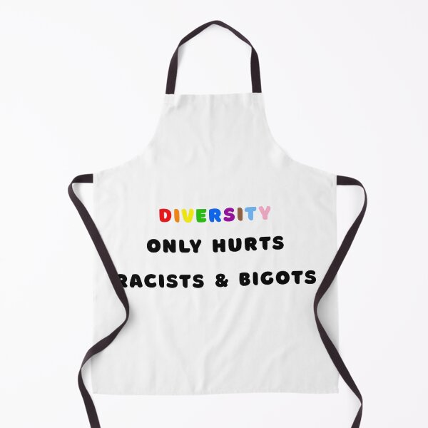 Item preview, Diversity Only Hurts Racists & Bigots (Light Mode) designed and sold by MD-Propaganda.