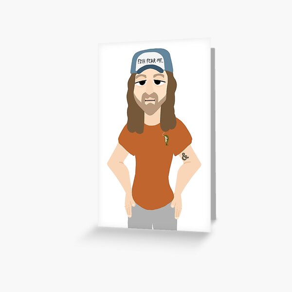 Aperçu de l'œuvre Bassiste professionnel Ian (BrutalMoose) créée et vendue par HollyBudd.