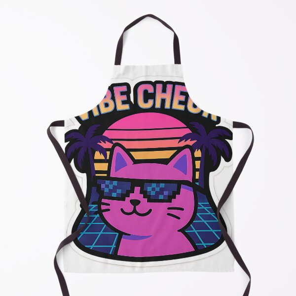 Artikelvorschau, Vibe Check - Miau entworfen und verkauft von Throwback Trends.