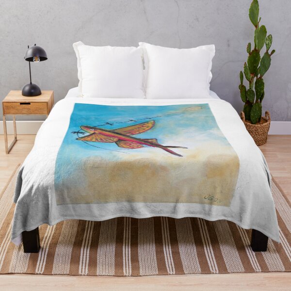Item preview, Flying Fish – Good Day For Flying Kites designed and sold by GrassoGraphics.