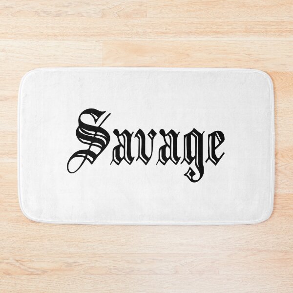 Item preview, SAVAGE – Bold Attitude Urban Aesthetic Design designed and sold by Cleavage Culture.