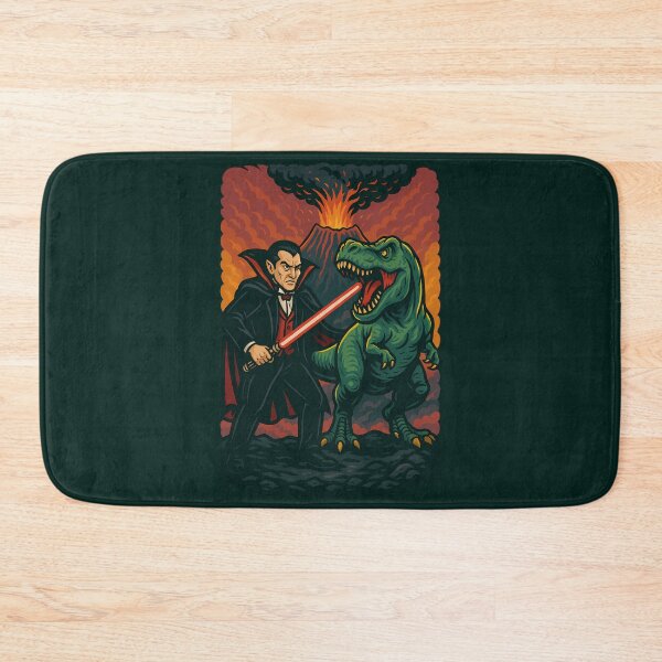 Item preview, Dracula T-Rex Lightsaber Volcano Funny Monster Design designed and sold by k3rstman1.
