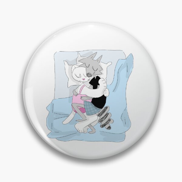 Item preview, Billie and Mittens Snuggle designed and sold by alexcreatesart.
