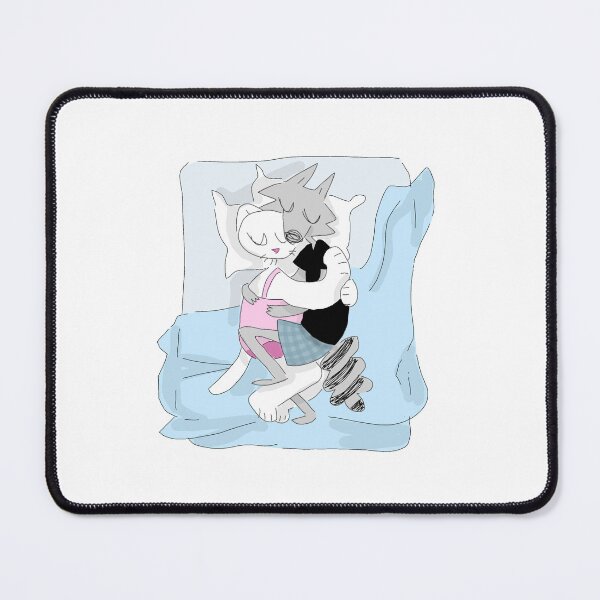 Item preview, Billie and Mittens Snuggle designed and sold by alexcreatesart.