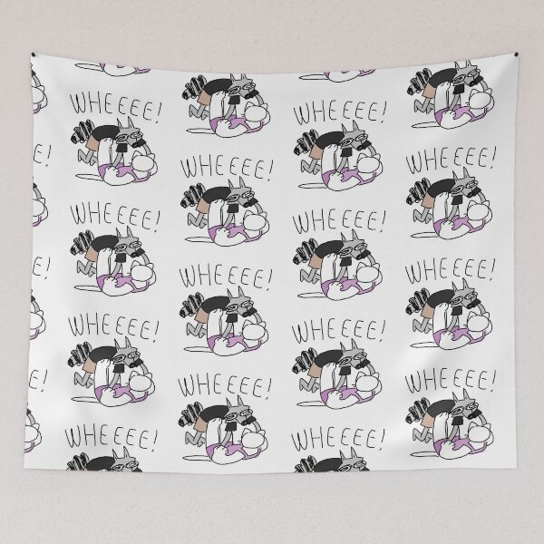 Item preview, Billie and Mittens do the Airplane! designed and sold by alexcreatesart.