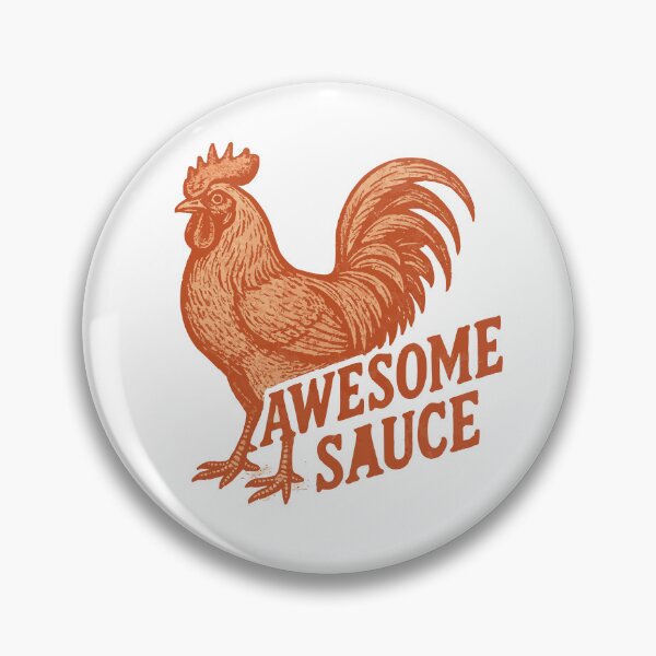 Item preview, awesome sauce rooster designed and sold by DashBliss.