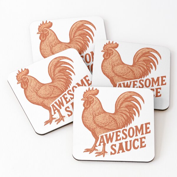 Item preview, awesome sauce rooster designed and sold by DashBliss.
