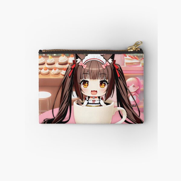 Item preview, Chibi Chocola inside a cup of coffee. Kawaii Cat Girl. designed and sold by MikaseSan.