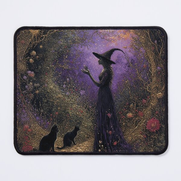 Item preview, Witch and Black Cats designed and sold by TheDarkWardrobe.
