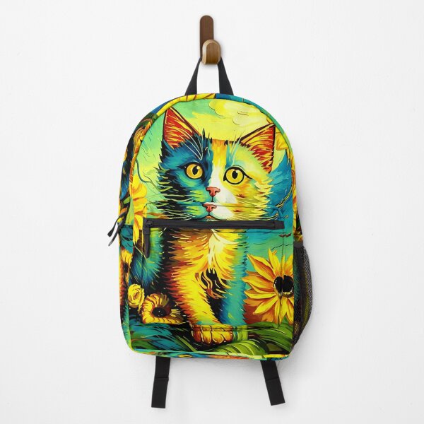 Item preview, A beautiful kitten among the sunflowers. designed and sold by Natalia-Vlad.