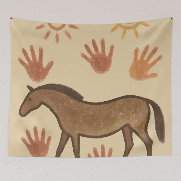 Item preview, cave art horse : Spirit of the Horse designed and sold by Uglyandcute.