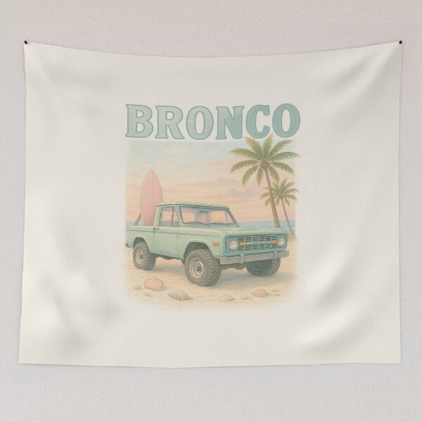 Item preview, Beach Bronco designed and sold by Salty Girl Coastal.