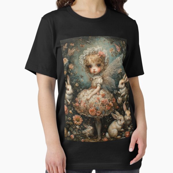Item preview, Vintage Cute Fairy & Rabbits designed and sold by TheDarkWardrobe.