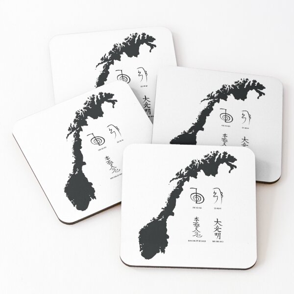 Item preview, Reiki Map - Norway designed and sold by marcosty.
