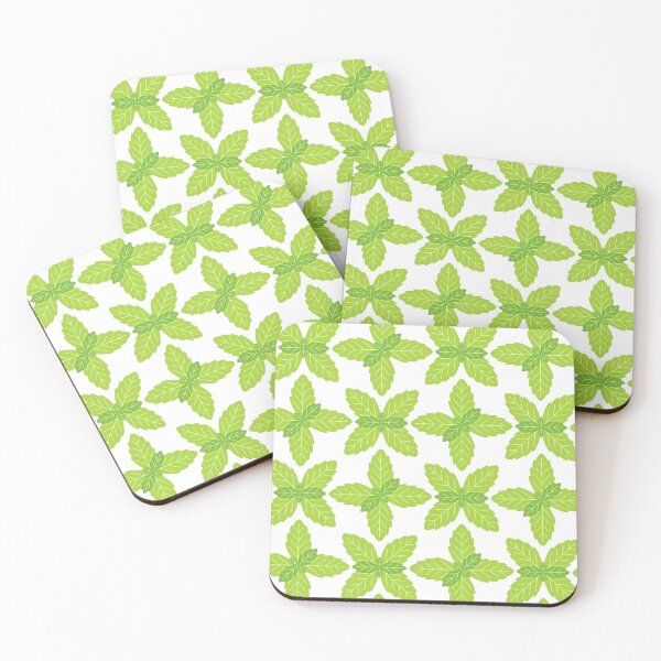 Item preview, December 21st Birth Flower Mint Pattern designed and sold by birthflower.