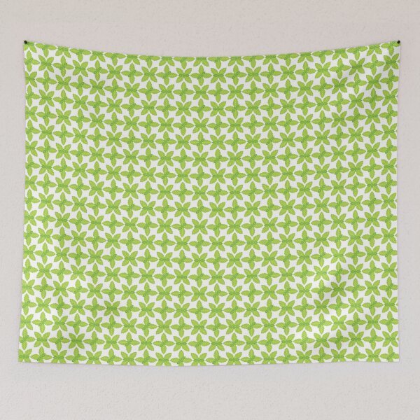 Item preview, December 21st Birth Flower Mint Pattern designed and sold by birthflower.