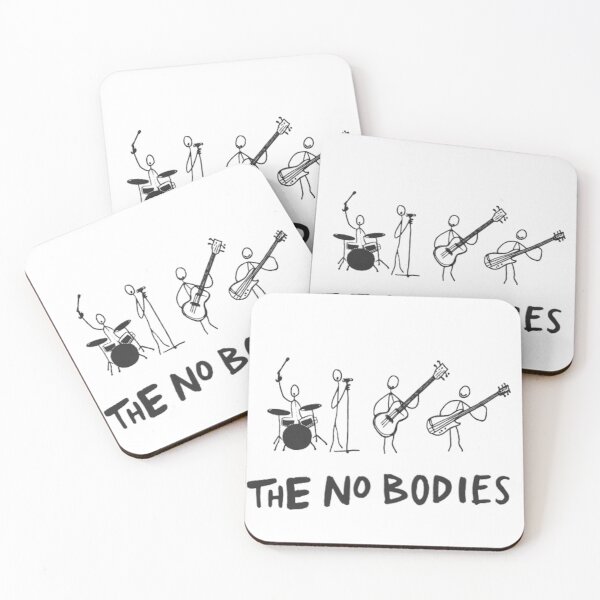Item preview, The No Bodies | Stickman Rock Band Parody Design designed and sold by Kilkennyunseen.