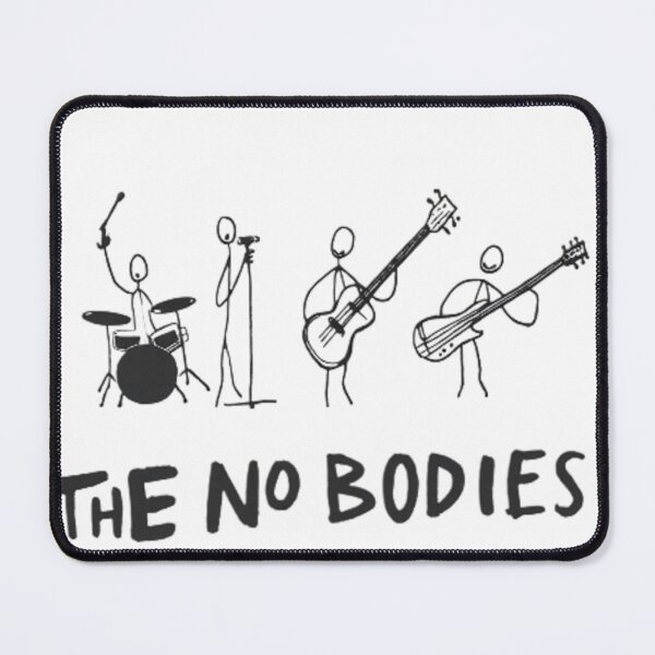 Item preview, The No Bodies | Stickman Rock Band Parody Design designed and sold by Kilkennyunseen.