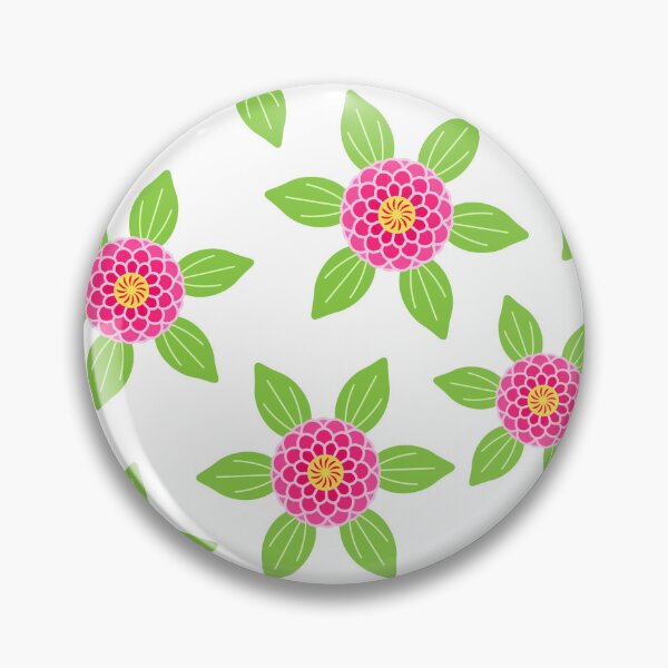 Item preview, December 22nd Birth Flower Zinnia Pattern designed and sold by birthflower.