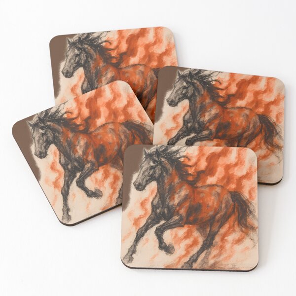 Item preview, cave art horse Painted by Firelight designed and sold by Uglyandcute.