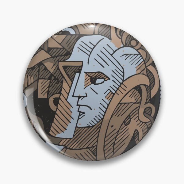 Item preview, Cubist Hebrew Portrait – “ההה” by 760  T-Shirt  designed and sold by BambaKchula.