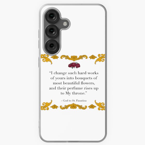 Item preview, Saint Faustina Quote - Baroque Border designed and sold by mstevensonrb1.