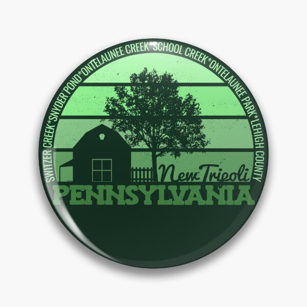Item preview, New Tripoli Pennsylvania Sunset Retro Vintage Local Pride Logo designed and sold by CRHPOD20.