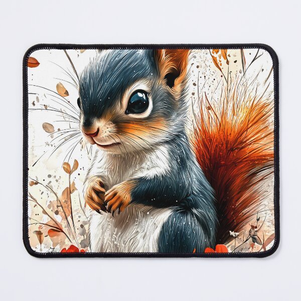 Item preview, Cute Autumn Squirrel – Woodland Whimsy Vibes designed and sold by Taans-Creation.