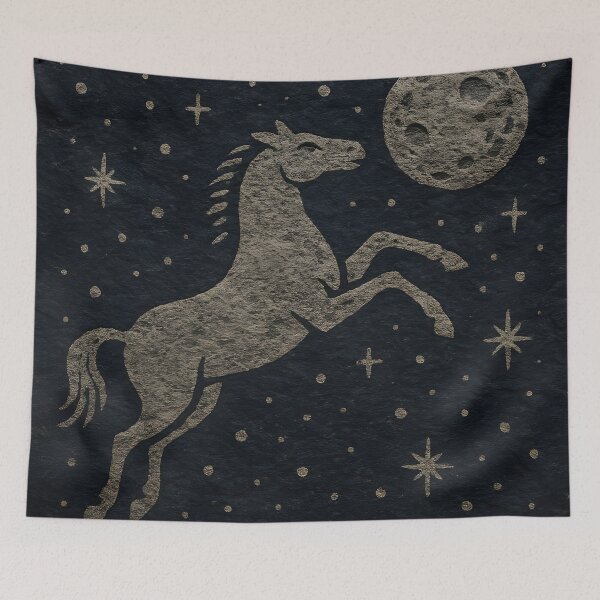 Item preview, cave art horse Moon Runner  designed and sold by Uglyandcute.