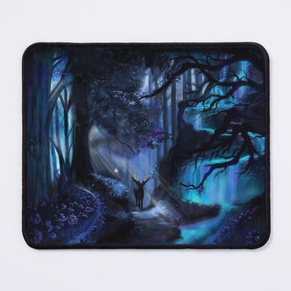 Item preview, Deer in Mystical Forest designed and sold by ArtbyJenJ.