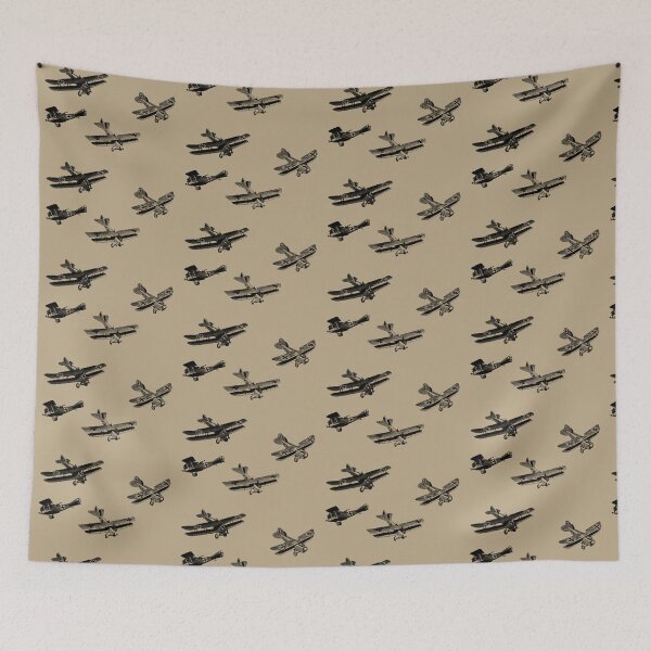 Item preview, Vintage World War Planes Illustration 6 designed and sold by AntiqueDreaming.